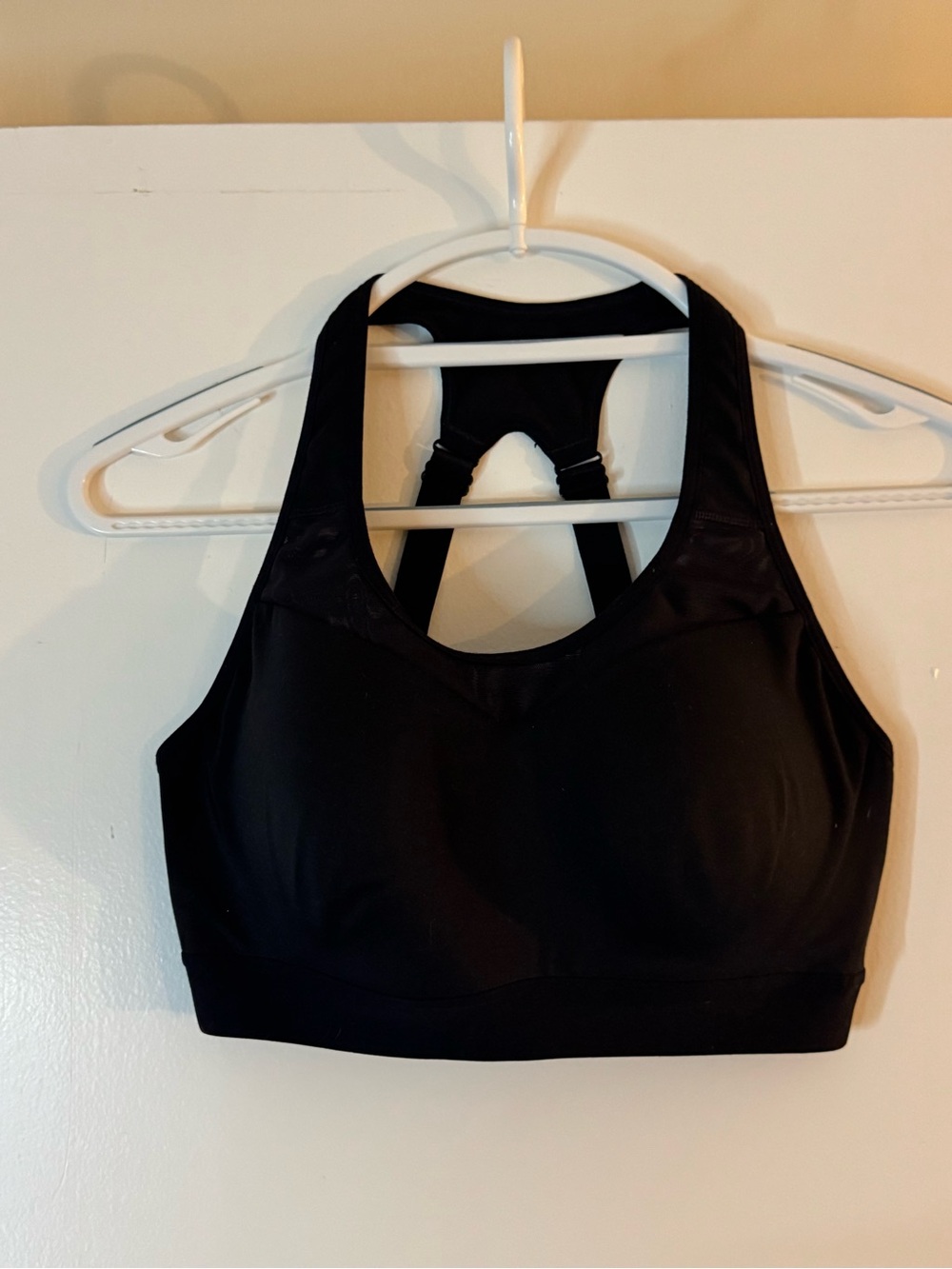 Gymshark Black Racerback Sports Bra
